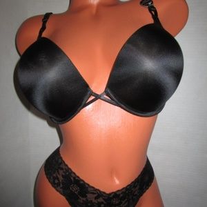 VICTORIA'S SECRET BOMBSHELL BRA SET ~ 38C/M ~ NWT